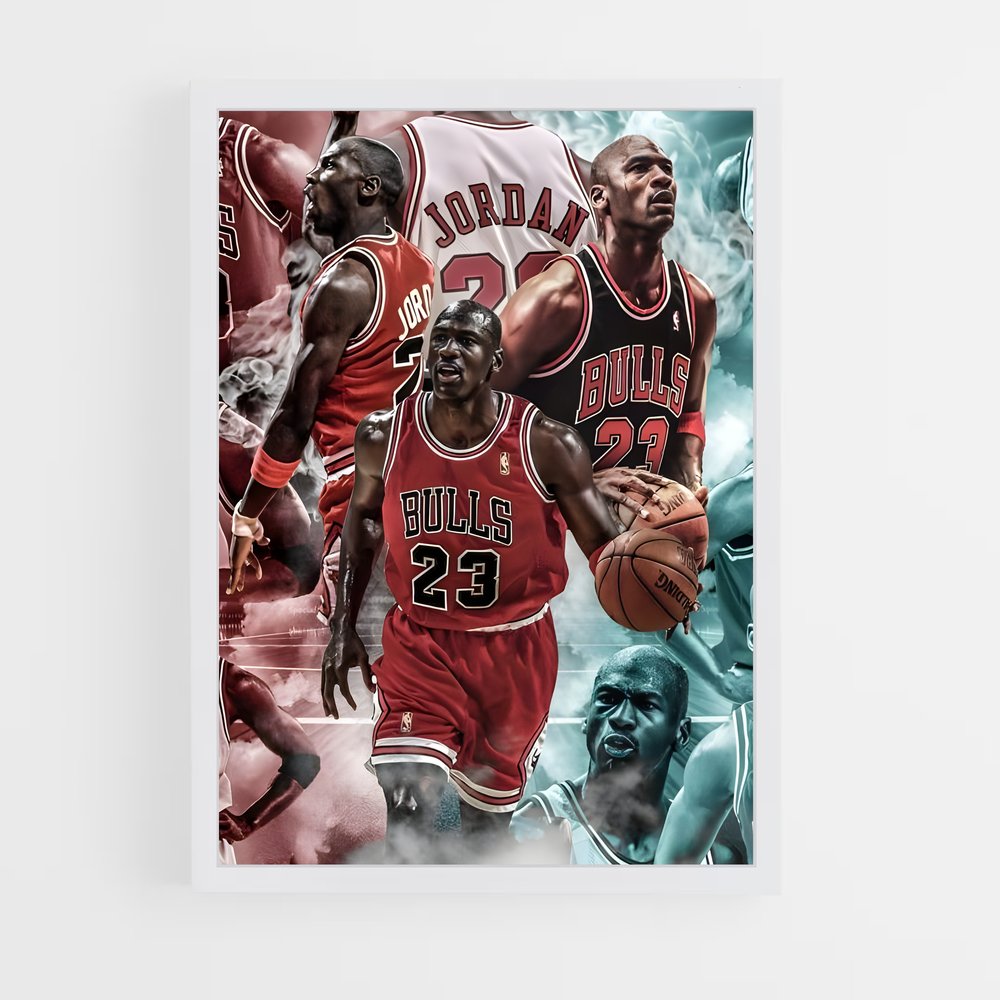 Poster Bulls Dynasty – affiche Basketball (vue 3)
